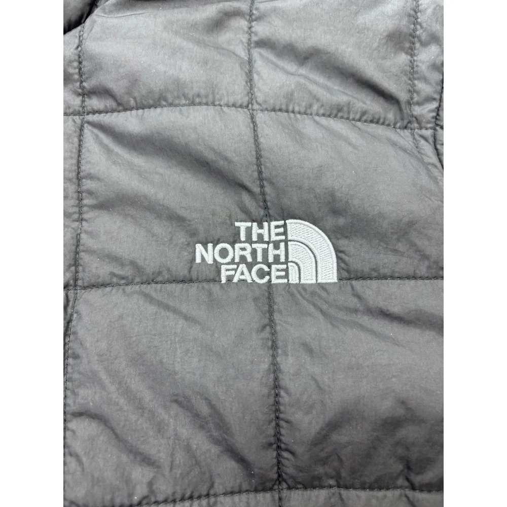 The North Face Thermoball Eco Puffer Jacket Mens Large Black Quilted Full Zip